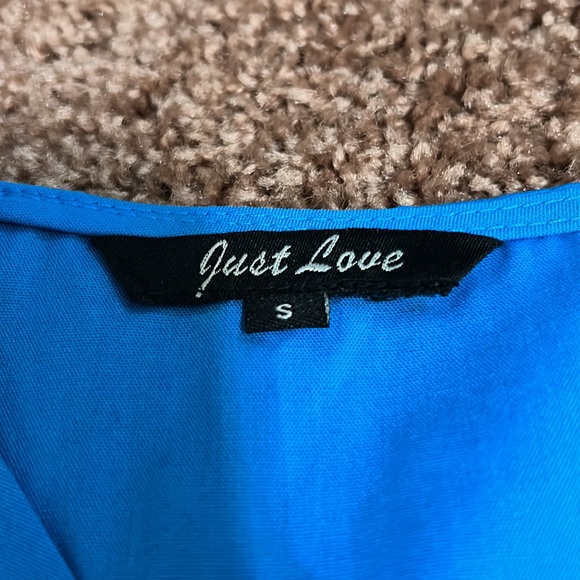 Blue scrub set - Picture 2 of 5